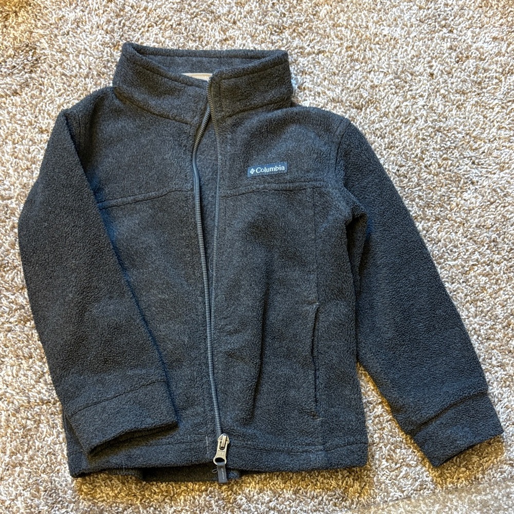 Columbia Charcoal Fleece Jacket